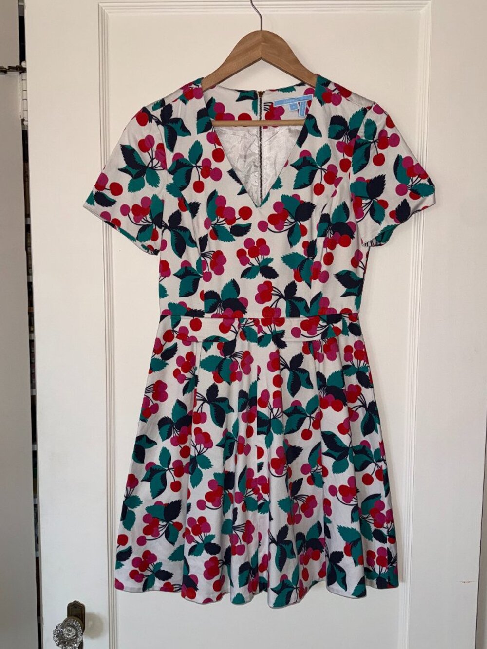 Draper James Valentine's Cherry Orchard Love Circle Dress 2